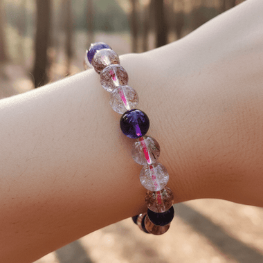 "6A" Super 7 Crystal Bracelet - 7.8-8.3mm - Ai NeDefault Category