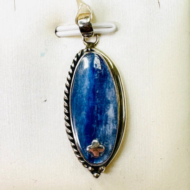 925 Sterling Silver Kunzite Crystal Pendant 23mm - Ai NeDefault Category
