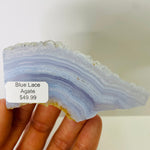 Blue Lace Agate Slice 42 grams