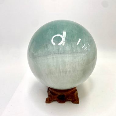 Green Fluorite Crystal Sphere 746 grams | 5.5cm
