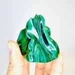 Authentic Malachite Natural Crystal Gemstone Freeform 155 grams Stone of Transformation