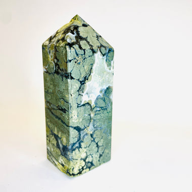 Pyrite Marcasite Crystal Points/Tower 249 Grams | 9cm