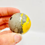 RARE Authentic High Quality Wasp 109 grams 4.5 cm diameter / Bumble Bee Jasper Sphere