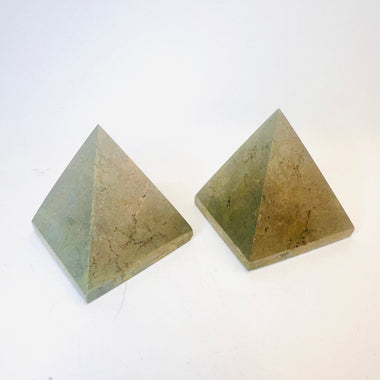 Pyrite Crystal Pyramid 260 grams | 5 cm