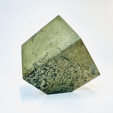 Pyrite Crystal Diagonal Cube 582 grams | 5 cm