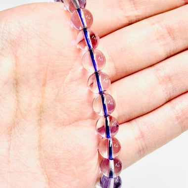 "AAAAA" Amethyst Crystal Gemstone Bracelet 7 - 8mm - Ai NeJewellery