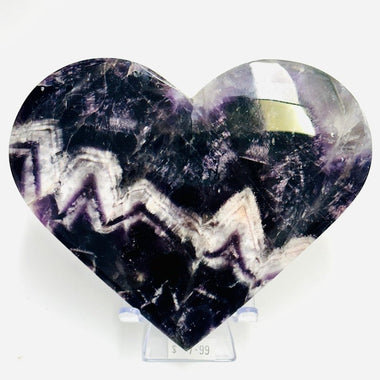 Amethyst Gemstone Crystal Love Heart 15.5cm | 649 grams - Ai NeDefault Category