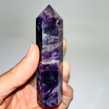 Amethyst Gemstone Crystal Points 106 grams/ Tower 9cm - Ai NeDefault Category