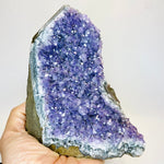 Amethyst Geode Cluster Stand Alone 1,130 grams - Ai Ne