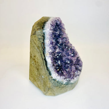 Amethyst Geode Cluster Stand Alone 368 grams - Ai Ne