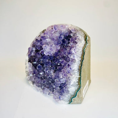 Amethyst Geode Cluster Stand Alone 684 grams - Ai Ne