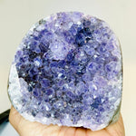 Amethyst Geode Cluster Stand Alone 684 grams - Ai Ne