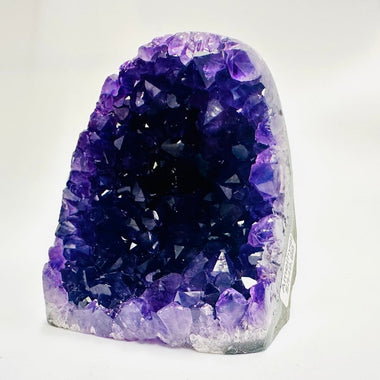 Amethyst Geode Cluster Stand Alone 889 grams - Ai Ne