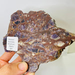 Amethyst Matrix Crystal Slab 264 grams 13cm From Western Australia - Ai NeDefault Category