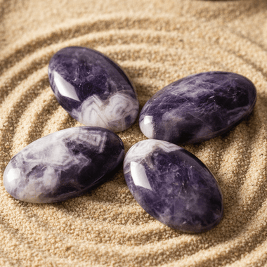 Amethyst Palm Stone 5cm | 36 grams - Ai NeDefault Category