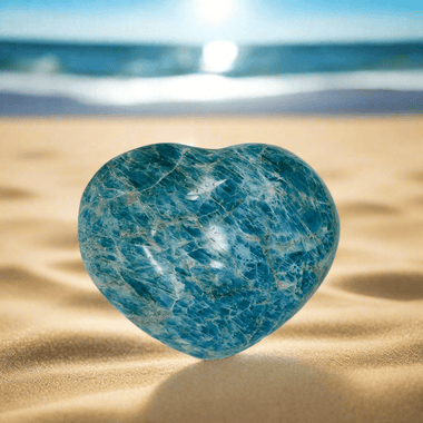 Apatite Crystal Heart 427 grams - Ai Ne