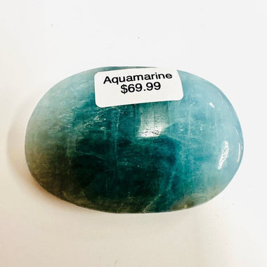 Aquamarine Polished Crystal 6cm - Ai Ne