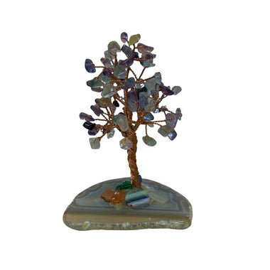 Assorted Mini Crystal Chip Trees With Agate Base - Ai NeDefault Category