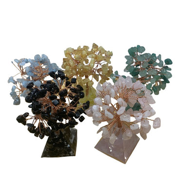 Assorted Mini Crystal Chip Trees With Orgone Base - Ai NeDefault Category