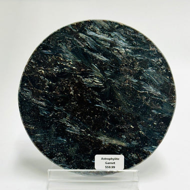 Astrophylite Garnet Plate 14cm 460 grams - Ai NeGifts & Crystals