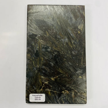 Astrophylite Garnet Plate 16cm x 9.5 cm 585 grams - Ai NeGifts & Crystals