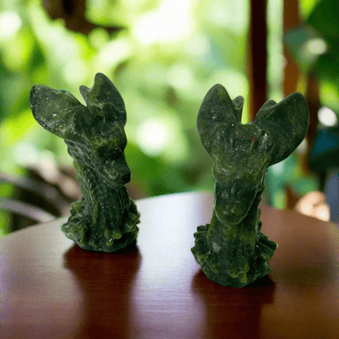 Authentic Green Jade Dragon | Fengshui Embrace Ancient Wisdom and Protective Energies - Ai NeDefault Category