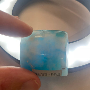 Authentic Larimar Crystal Freeform Carving 76 grams | Healing Energy Communication and Expression - Ai NeDefault Category