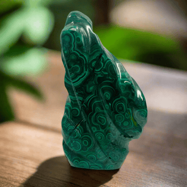 Authentic Malachite Natural Crystal Gemstone 402 grams Stone of Transformation - Ai NeDefault Category