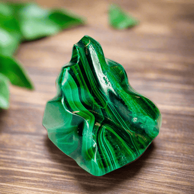 Authentic Malachite Natural Crystal Gemstone Freeform 155 grams Stone of Transformation - Ai NeDefault Category