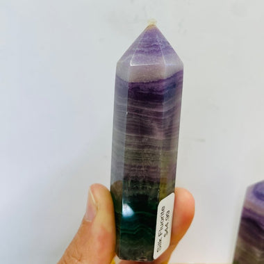Authentic Silk Fluorite Crystal Points/Tower 9 cm| Focus, Clarity and Spiritual Growth - Ai NeDefault Category