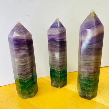 Authentic Silk Fluorite Crystal Points/Tower 9 cm| Focus, Clarity and Spiritual Growth - Ai NeDefault Category