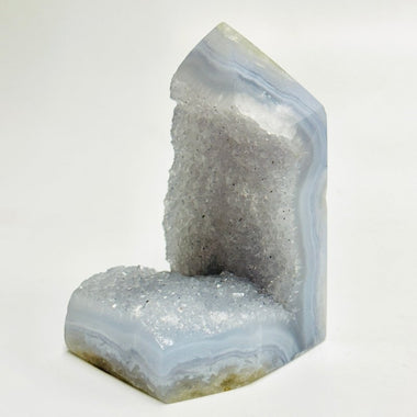 Blue Lace Agate Crystal Geode Point - Ai NeDefault Category