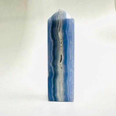 Blue Lace Agate Crystal Point 73 grams | 9 cm - Ai NeDefault Category