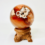 Carnelian Crystal Sphere 144 grams| 5cm - Ai Ne
