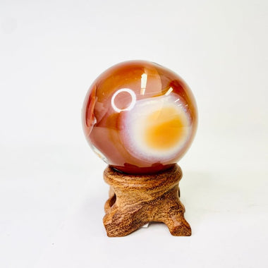 Carnelian Crystal Sphere 144 grams| 5cm - Ai Ne