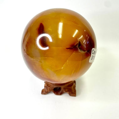 Carnelian Crystal Sphere 529 grams| 7.5cm - Ai Ne