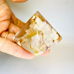 Cherry Blossom Agate Crystal Pyramid | Embrace Beauty and Inner Harmony 4.5cm - Ai NeDefault Category
