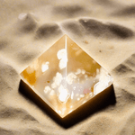 Cherry Blossom Agate Crystal Pyramid | Embrace Beauty and Inner Harmony 4.5cm - Ai NeDefault Category