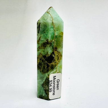 Geen Moonstone Crystal Point 8cm - Ai Ne