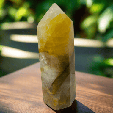 Golden Healer Crystal Tower 810 grams 16.5cm - Ai NeDefault Category