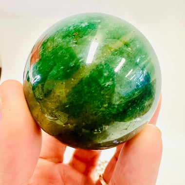 Green Strawberry Quartz Sphere | 4.5cm - Ai Ne