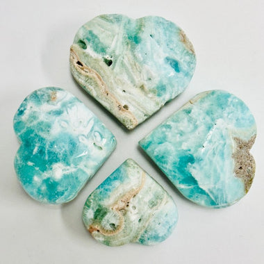 Hemimorphite Crystal Heart | choose size - Ai Ne