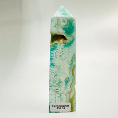 Hemimorphite Crystal Point | 11.5 cm - Ai Ne