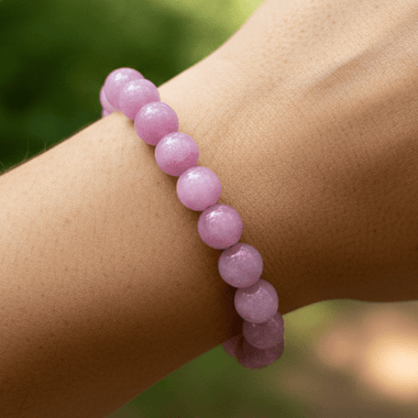 Kunzite Gemstone Bracelet size 10-11mm - Ai NeJewellery
