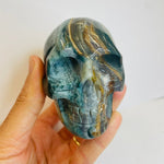 Large Ocean Jasper Crystal Skull 457 grams | Embrace the Tranquility of Oceanic Energies - Ai NeDefault Category