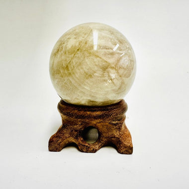 Moonstone Crystal Sphere 179 grams - Ai Ne