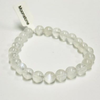 Moonstone Gemstone Crystal Bracelet 7 - 8mm - Ai NeDefault Category