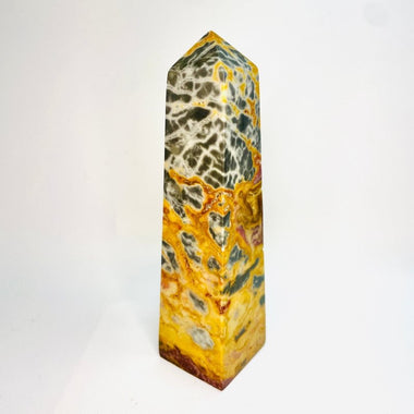 Ocean Jasper Crystal Large Palm Stone 253 grams | Embrace the Tranquility of Oceanic Energies - Ai NeDefault Category