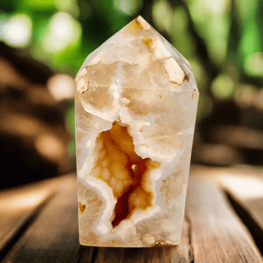 Pink Amethyst Tower | Emotional healing Spiritual Growth Chakra Alignment - Ai Ne