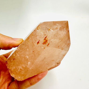 Pink Azeztulite Point 321 grams | 9.5 cm - Ai Ne